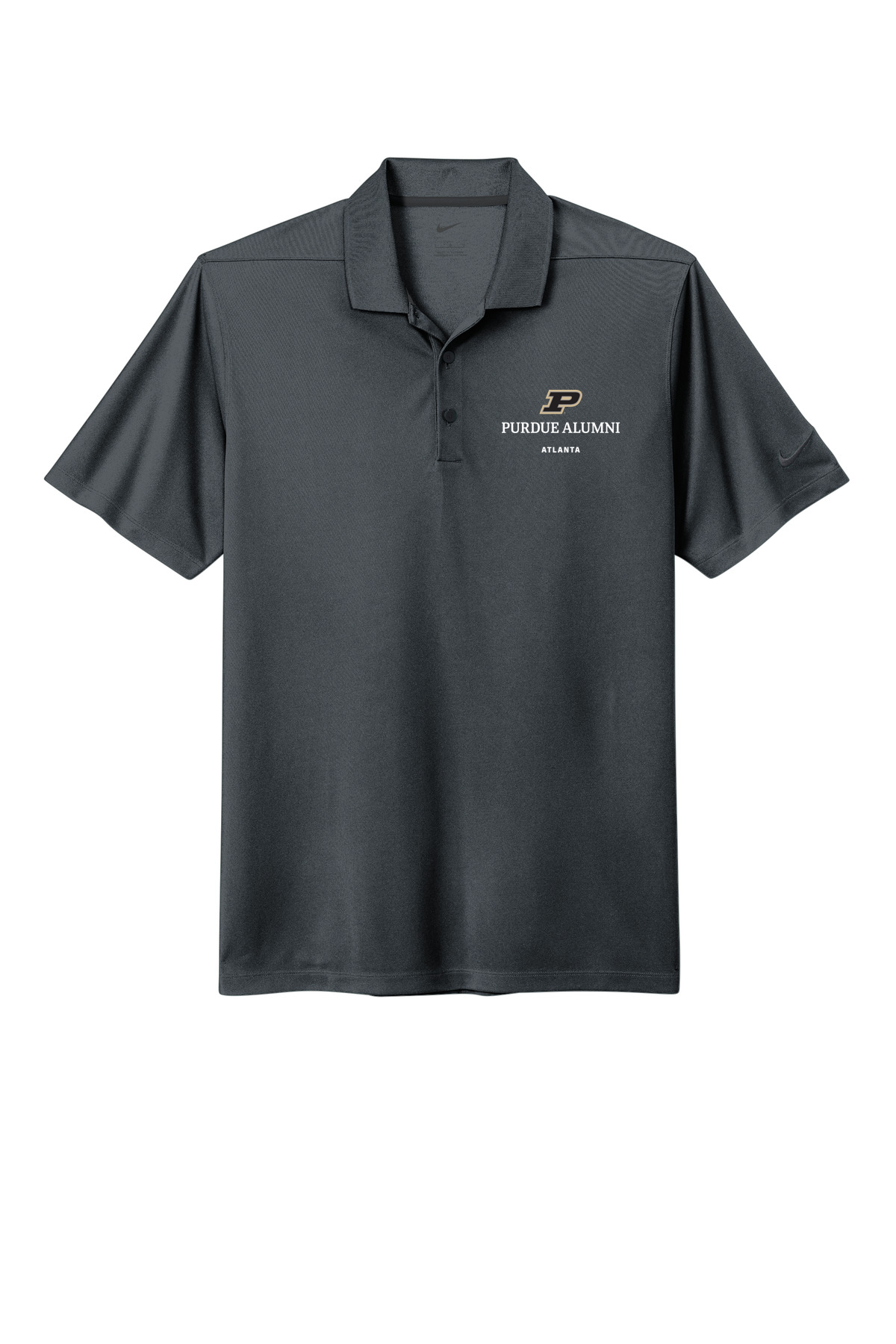 purdue nike dri fit polo